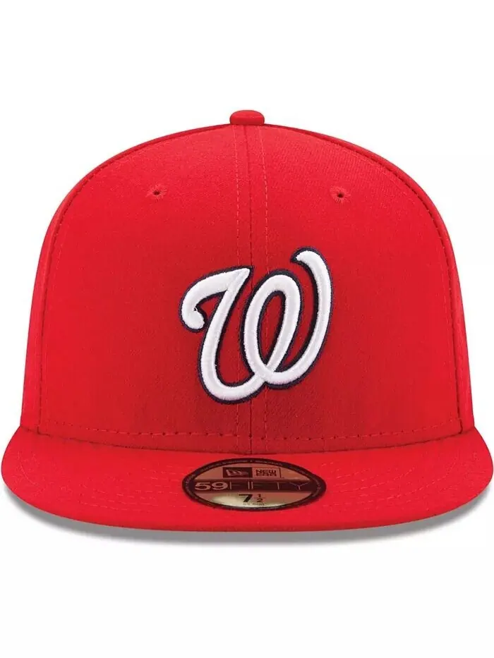 Мужская кепка приталенного кроя Washington Nationals Game Authentic Collection On-Field 59FIFTY New — изображение 2 из 4