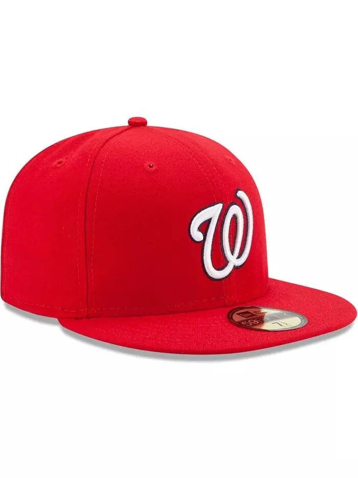 Мужская кепка приталенного кроя Washington Nationals Game Authentic Collection On-Field 59FIFTY New — изображение 3 из 4