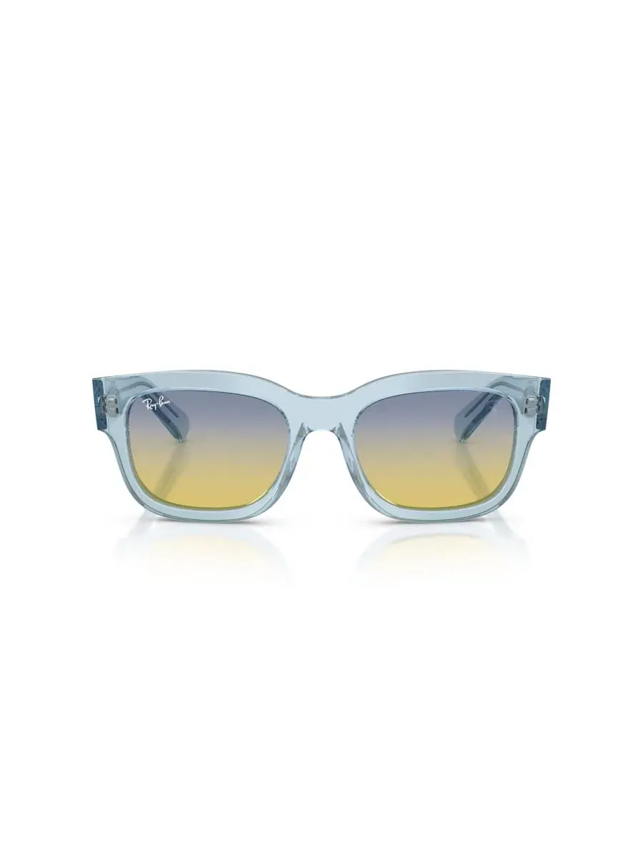 Солнцезащитные очки квадратные RB2228M Ray-Ban — изображение 3 из 7, прозрачный светлый синий