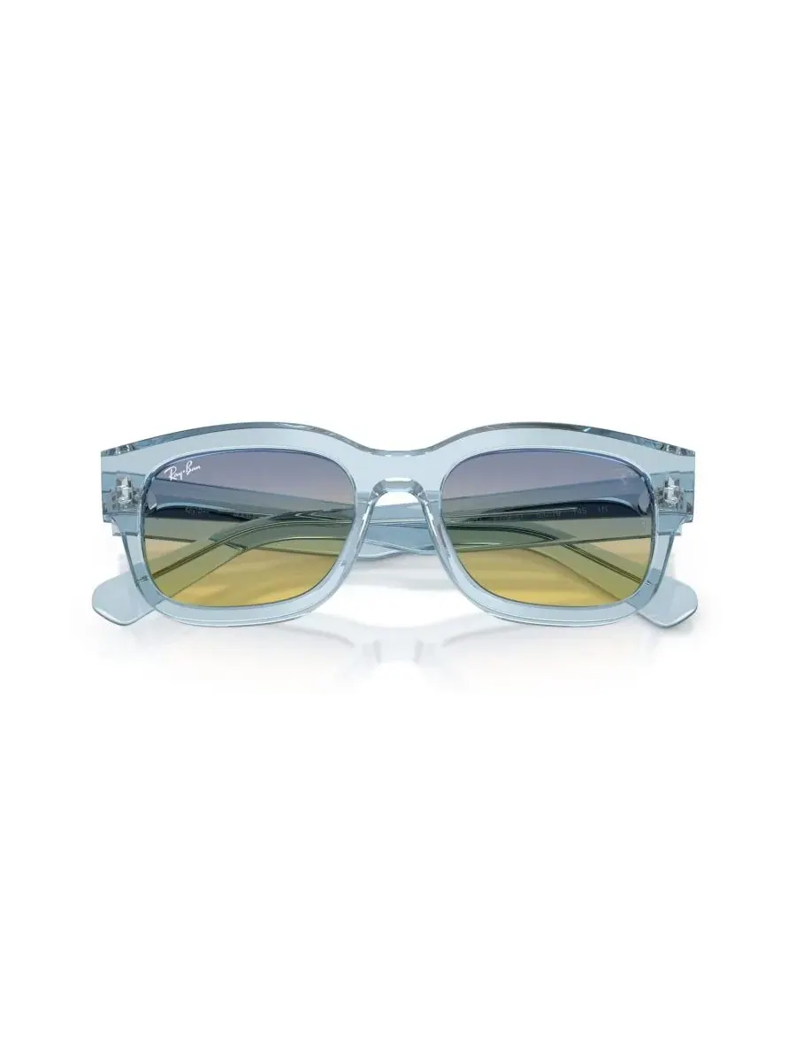 Солнцезащитные очки квадратные RB2228M Ray-Ban — изображение 5 из 7, прозрачный светлый синий