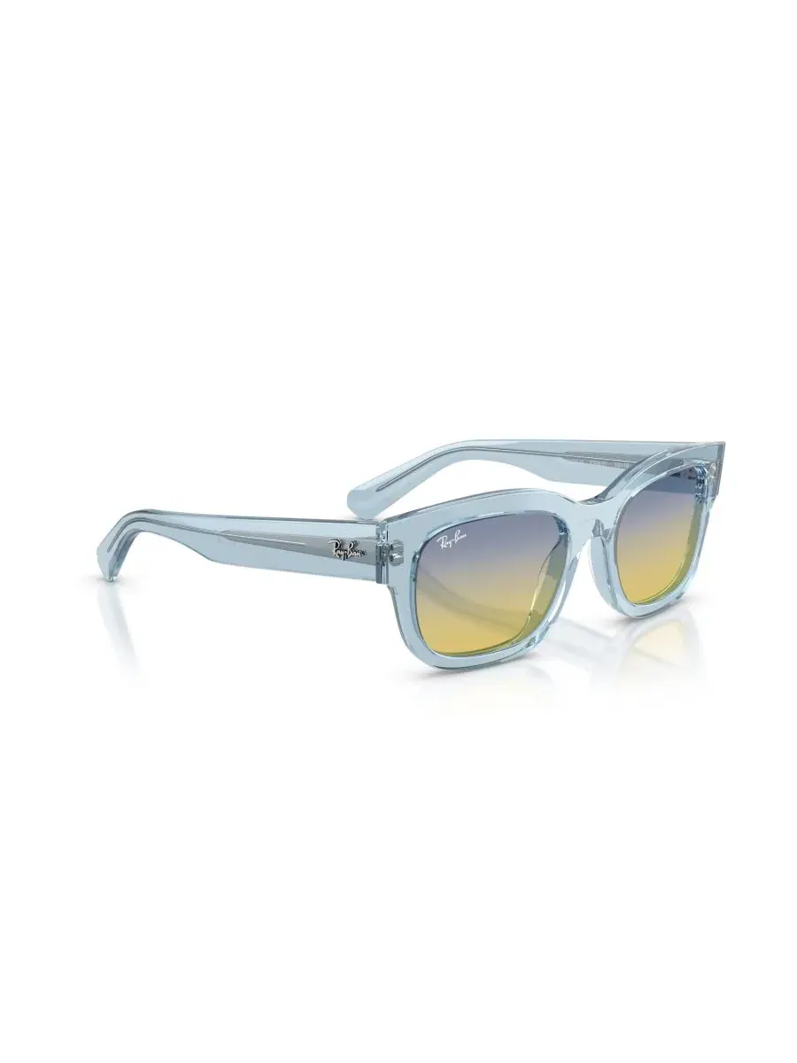 Солнцезащитные очки квадратные RB2228M Ray-Ban — изображение 6 из 7, прозрачный светлый синий