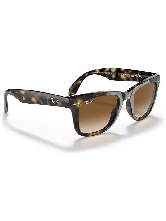 Солнцезащитные очки, RB4105 FOLDING WAYFARER Ray-Ban — изображение 3 из 8, коричневый