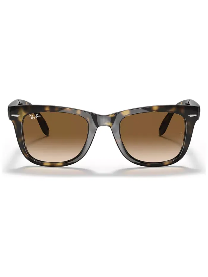 Солнцезащитные очки, RB4105 FOLDING WAYFARER Ray-Ban — изображение 4 из 8, коричневый
