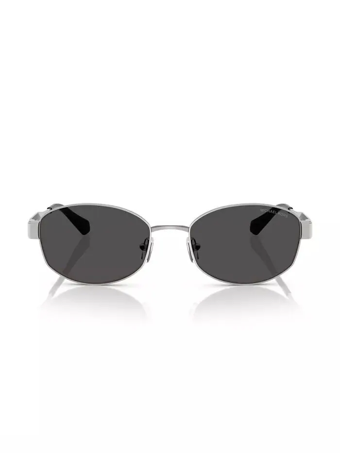 Женские солнцезащитные очки Michael Kors — изображение 6 из 6, серебряный