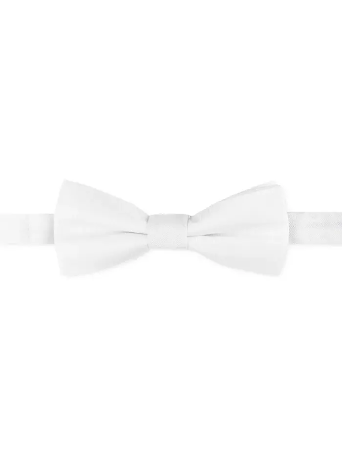Мужской галстук-бабочка Unison Solid Pre-Tied Calvin Klein — изображение 1 из 4, белый