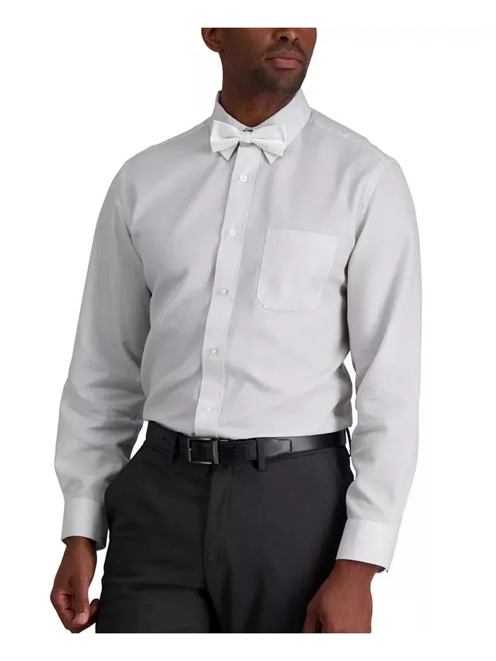 Мужской галстук-бабочка Unison Solid Pre-Tied Calvin Klein — изображение 2 из 4, белый
