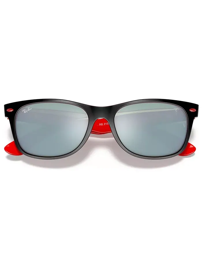 Унисекс солнцезащитные очки, RB2132M Scuderia Ferrari Collection 55 Ray-Ban — изображение 2 из 5, серебристый