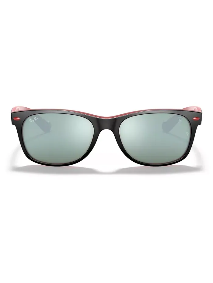 Унисекс солнцезащитные очки, RB2132M Scuderia Ferrari Collection 55 Ray-Ban — изображение 3 из 5, серебристый