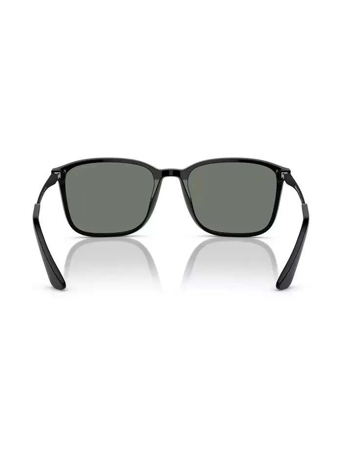 Мужские солнцезащитные очки AR8197 Giorgio Armani — изображение 4 из 5, черный