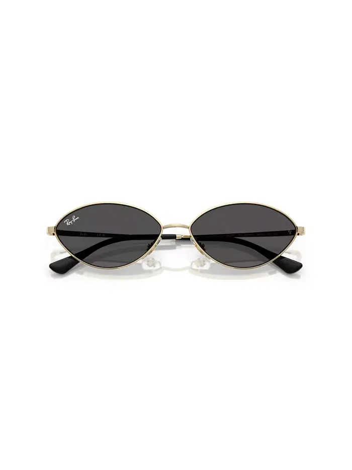 Унисекс поляризованные солнцезащитные очки, RB3757 Ray-Ban — изображение 2 из 6, бледный золотистый