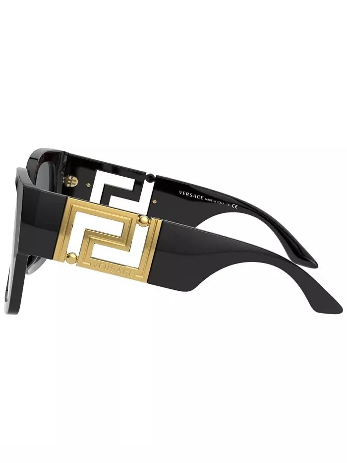 Женские солнцезащитные очки Versace — изображение 7 из 10, черный
