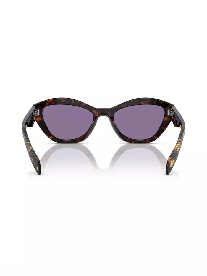 Женские солнцезащитные очки Butterfly с низкой перемычкой, PR A02SF PRADA — изображение 2 из 5, коричневый