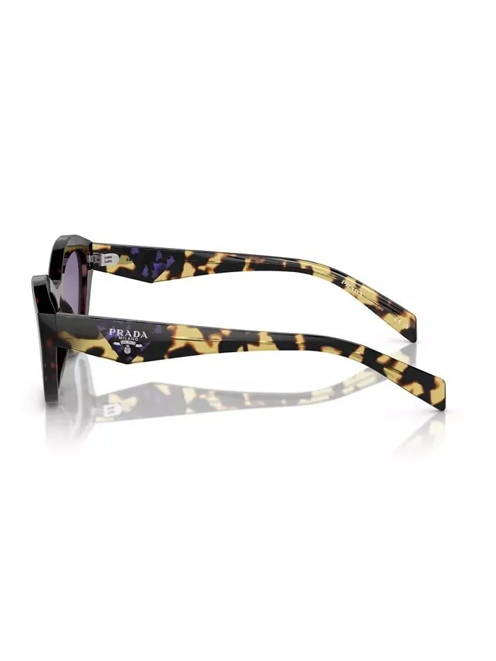 Женские солнцезащитные очки Butterfly с низкой перемычкой, PR A02SF PRADA — изображение 3 из 5, коричневый