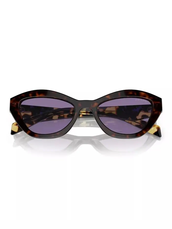 Женские солнцезащитные очки Butterfly с низкой перемычкой, PR A02SF PRADA — изображение 5 из 5, коричневый
