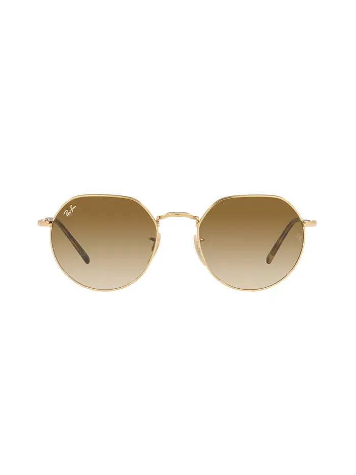 Унисекс солнцезащитные очки Jack, RB3565 Ray-Ban — изображение 4 из 5, золотистый