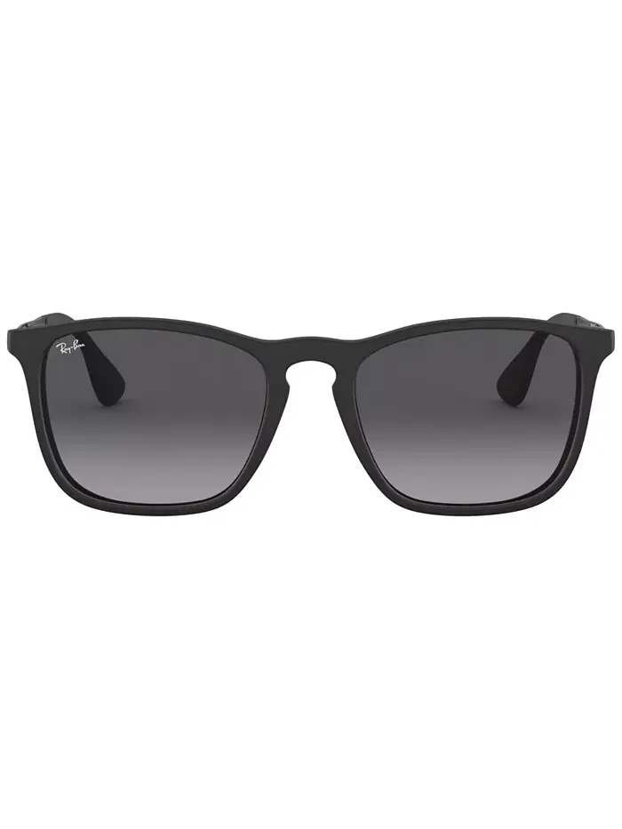 Унисекс солнцезащитные очки с низкой переносицей, RB4187F CHRIS 54 Ray-Ban — изображение 2 из 6, черный
