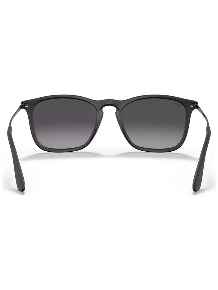 Унисекс солнцезащитные очки с низкой переносицей, RB4187F CHRIS 54 Ray-Ban — изображение 4 из 6, черный