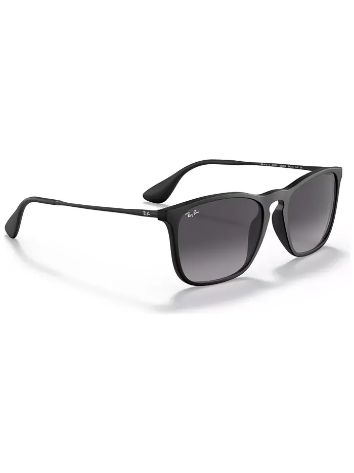 Унисекс солнцезащитные очки с низкой переносицей, RB4187F CHRIS 54 Ray-Ban — изображение 5 из 6, черный