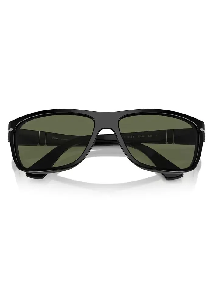 Поляризованные солнцезащитные очки унисекс, Po3342S Persol — изображение 4 из 6, черный
