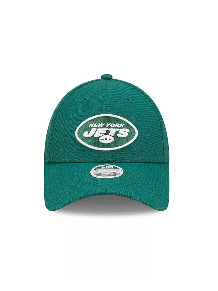 Женская зеленая шапка New York Jets Simple 9FORTY Adjustable New Era — изображение 4 из 5