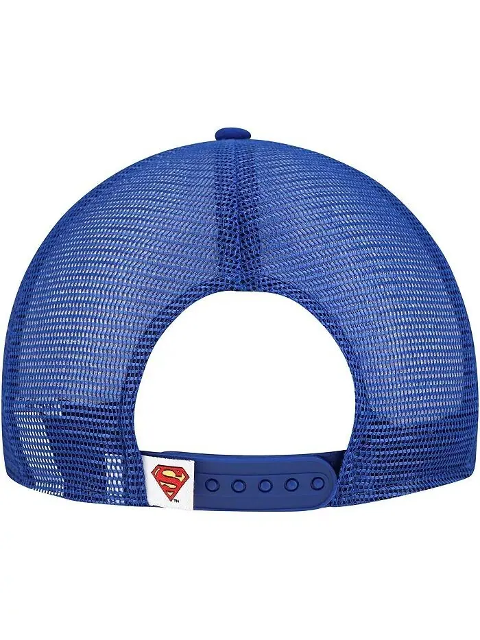 Мужская синяя бейсболка Superman 9FIFTY Snapback Trucker New Era — изображение 2 из 4