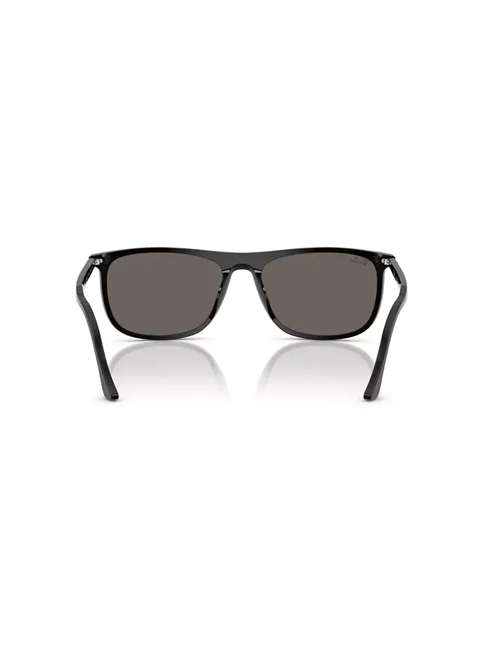 Унисекс большие солнцезащитные очки, RB2216 Ray-Ban — изображение 3 из 6, черный