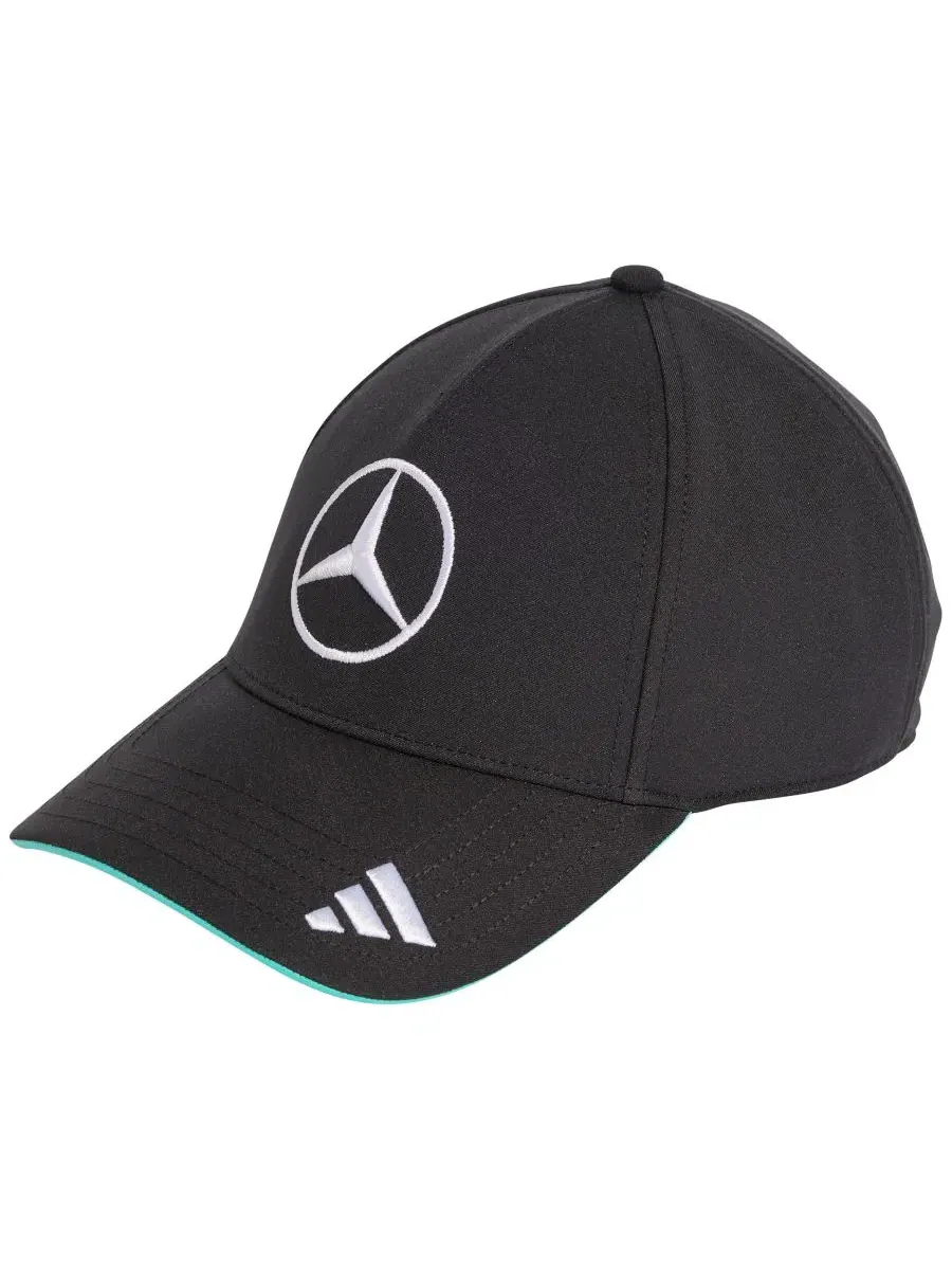 Мужская кепка Mercedes-AMG Petronas из полиэстера adidas — изображение 1 из 3, черный
