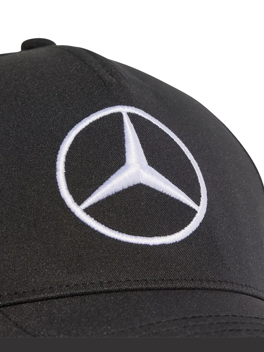 Мужская кепка Mercedes-AMG Petronas из полиэстера adidas — изображение 3 из 3, черный