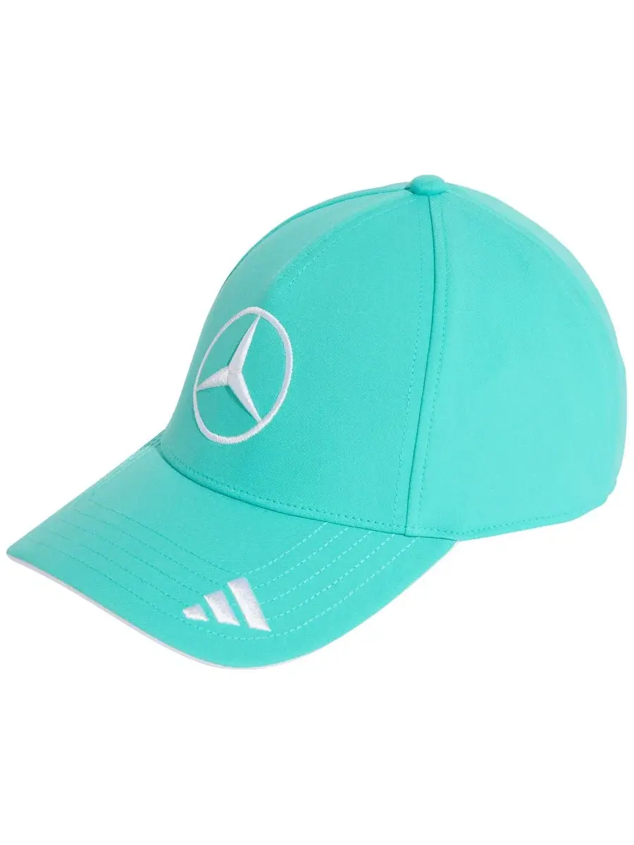 Мужская кепка Mercedes-AMG Petronas из полиэстера adidas, Semi Mint Rush