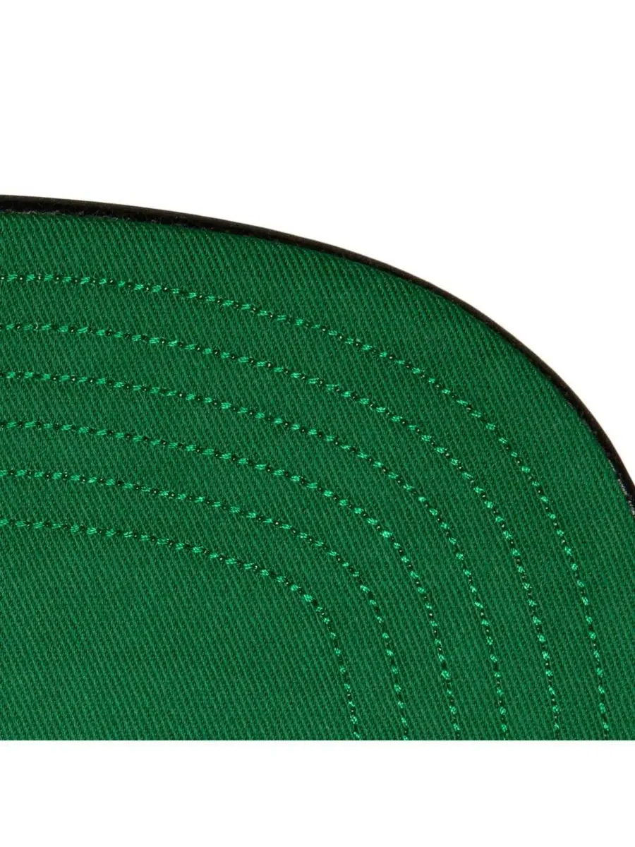 Mitchell & Ness Мужская черная, ярко-зеленая кепка Boston Celtics Day One с регулируемой застежкой — изображение 2 из 3