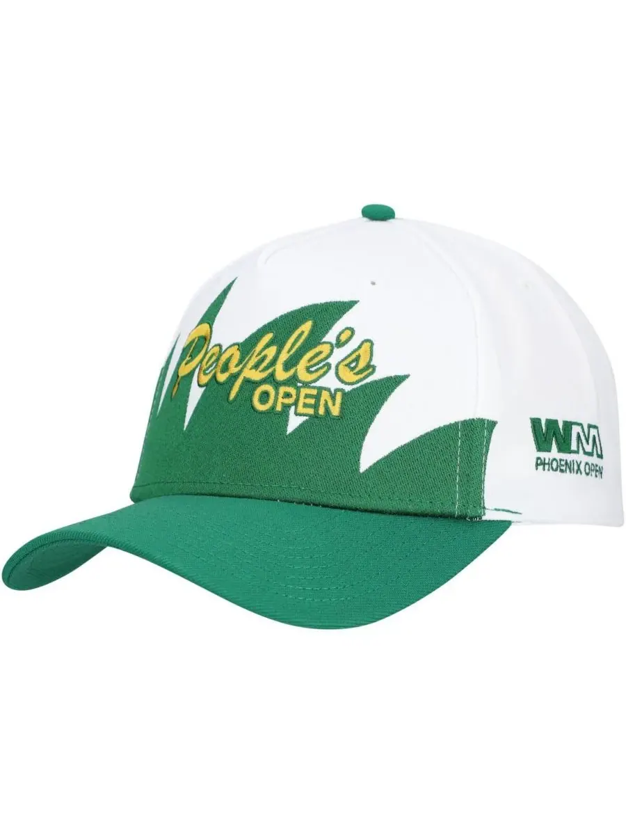 Barstool Golf Мужская белая кепка WM Phoenix Open Retro с регулируемым размером — белый