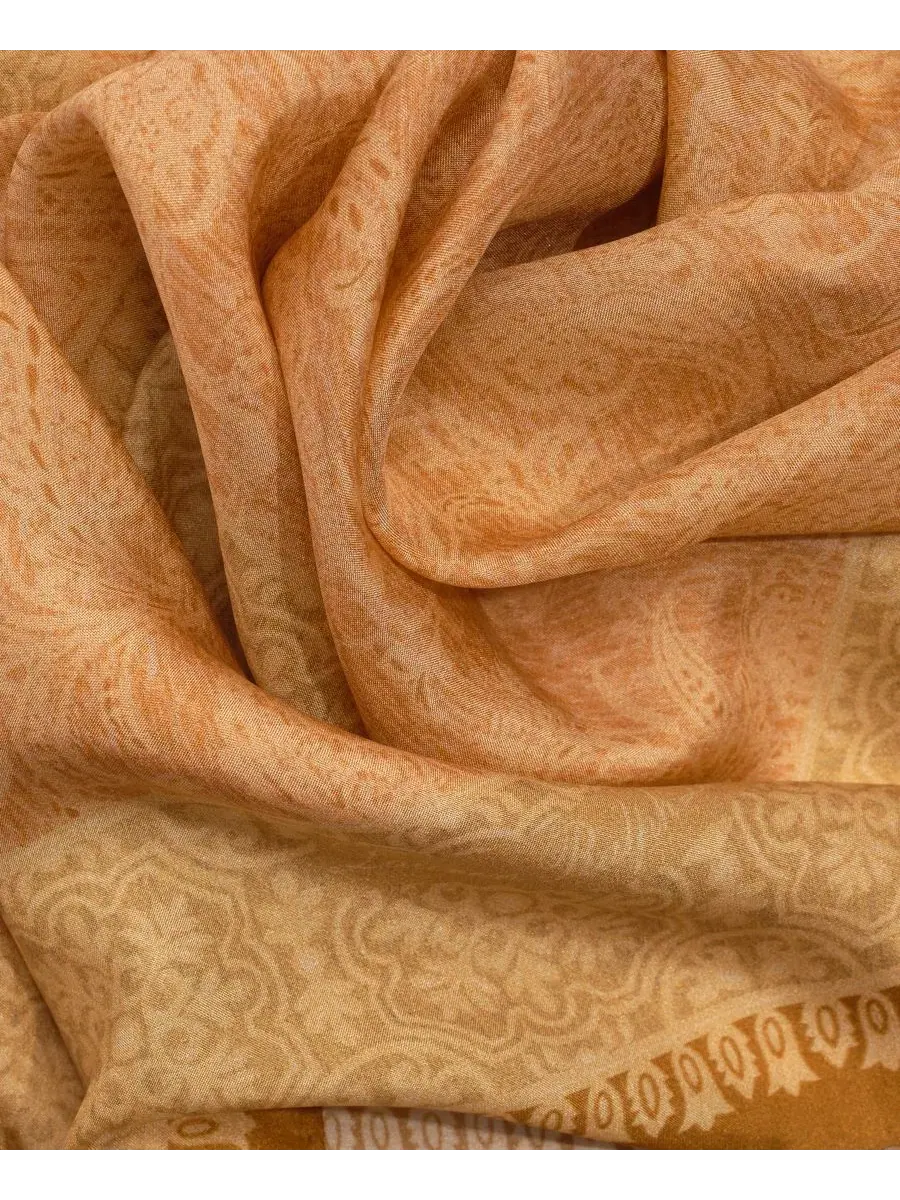 Небольшой квадратный шарф с узором «пейсли» Lauren Ralph Lauren — изображение 3 из 4, розовый