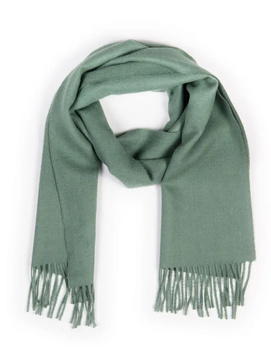 Шарф из альпаки Solid Alpaca Simply Natural — изображение 1 из 3, шалфейный