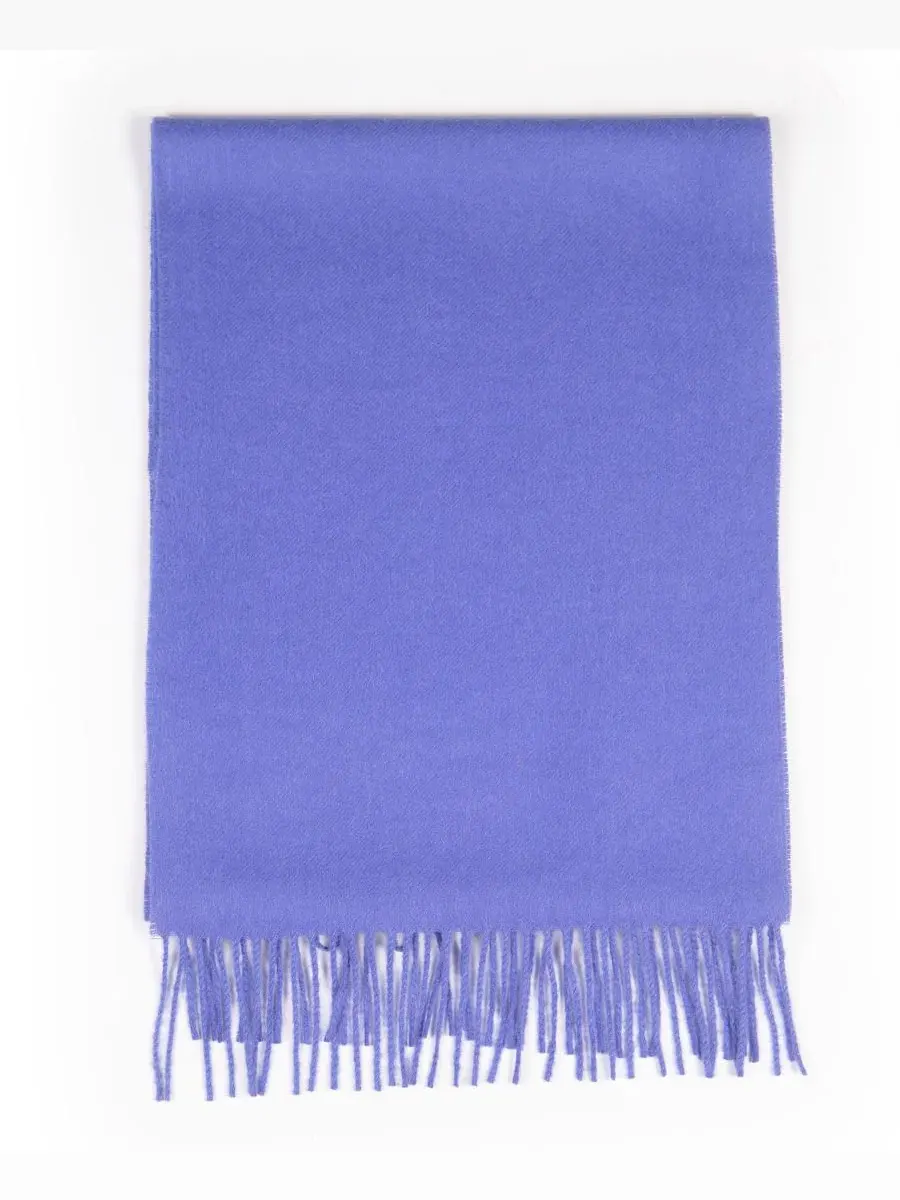 Шарф из альпаки с бахромой Solid Alpaca Scarf Simply Natural — изображение 2 из 3, серый