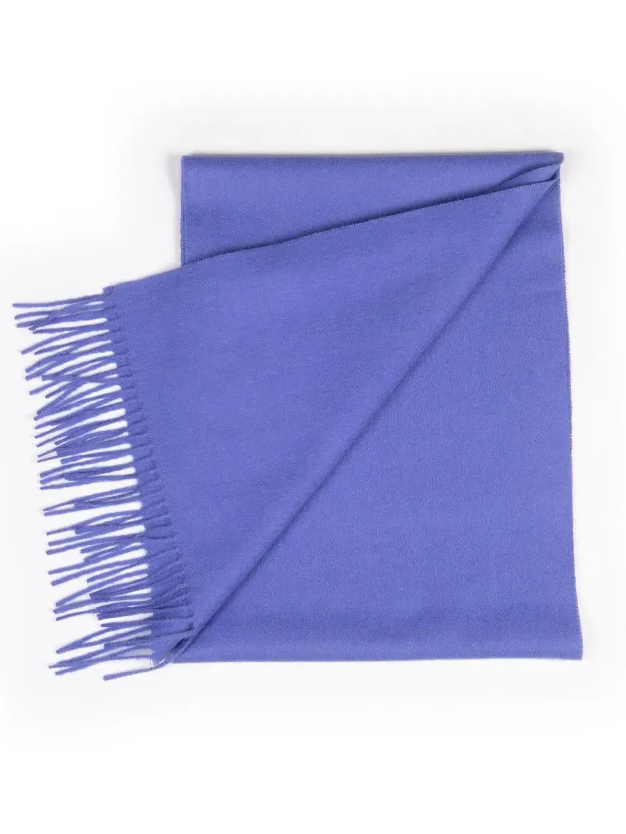 Шарф из альпаки с бахромой Solid Alpaca Scarf Simply Natural — изображение 3 из 3, серый