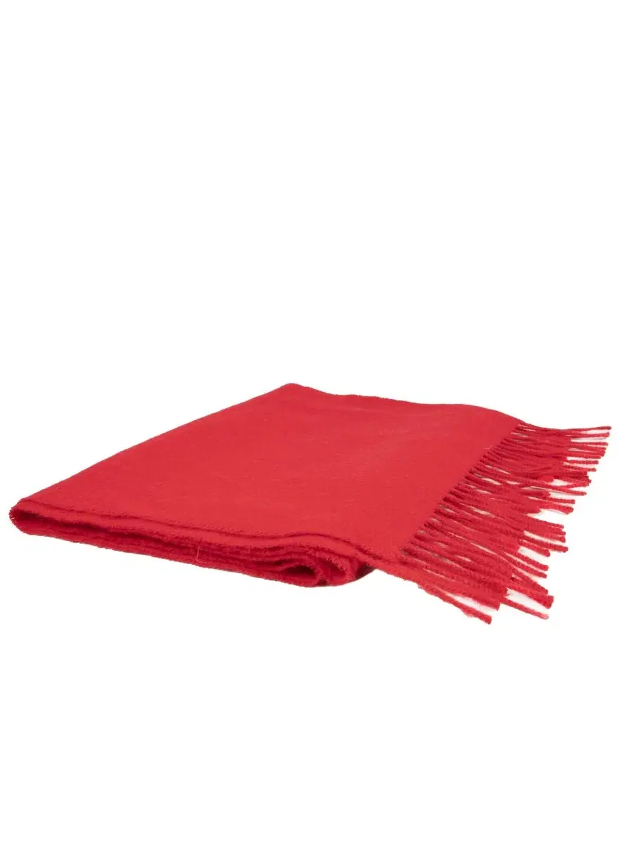 Шарф из альпаки Solid Alpaca Simply Natural — изображение 3 из 3, красный