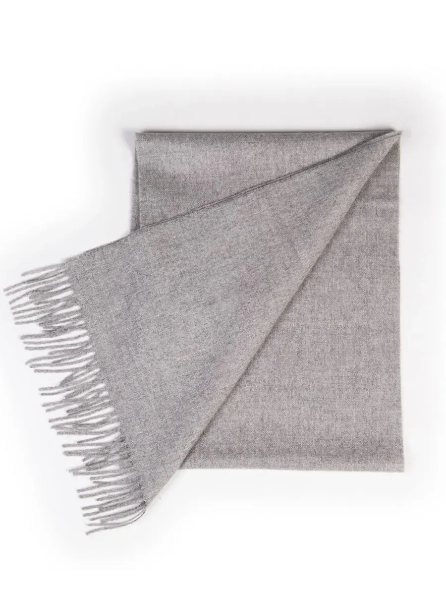 Шарф из альпаки Solid Alpaca Simply Natural — изображение 2 из 2, серебряный