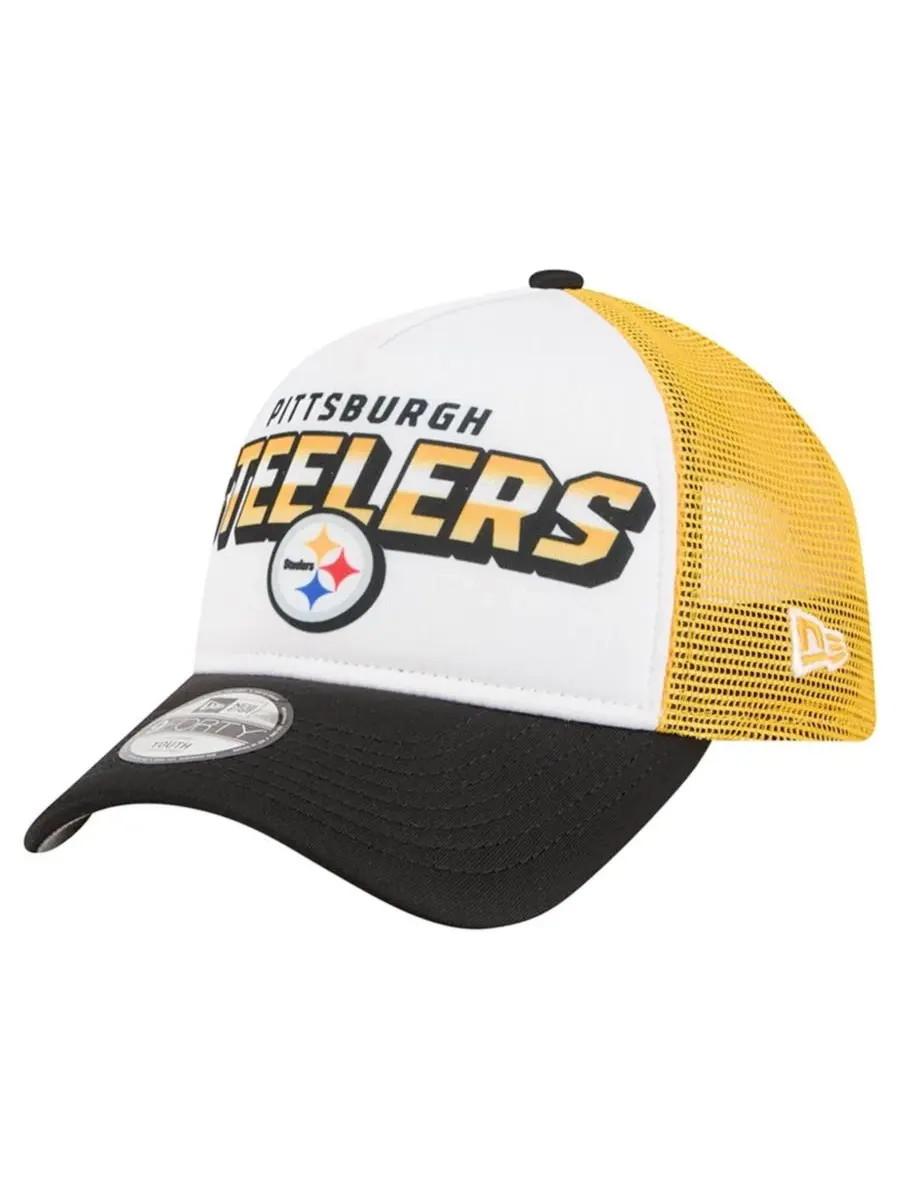 Кепка с принтом Pittsburgh Steelers 9FORTY A-Frame New Era