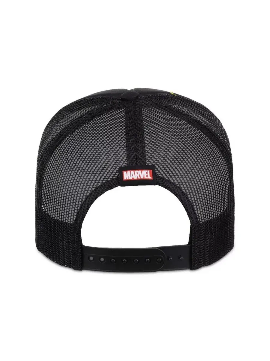 Lids Мужская черная кепка-тракер Wolverine с большим передним карманом из пеноматериала — изображение 3 из 4, черный