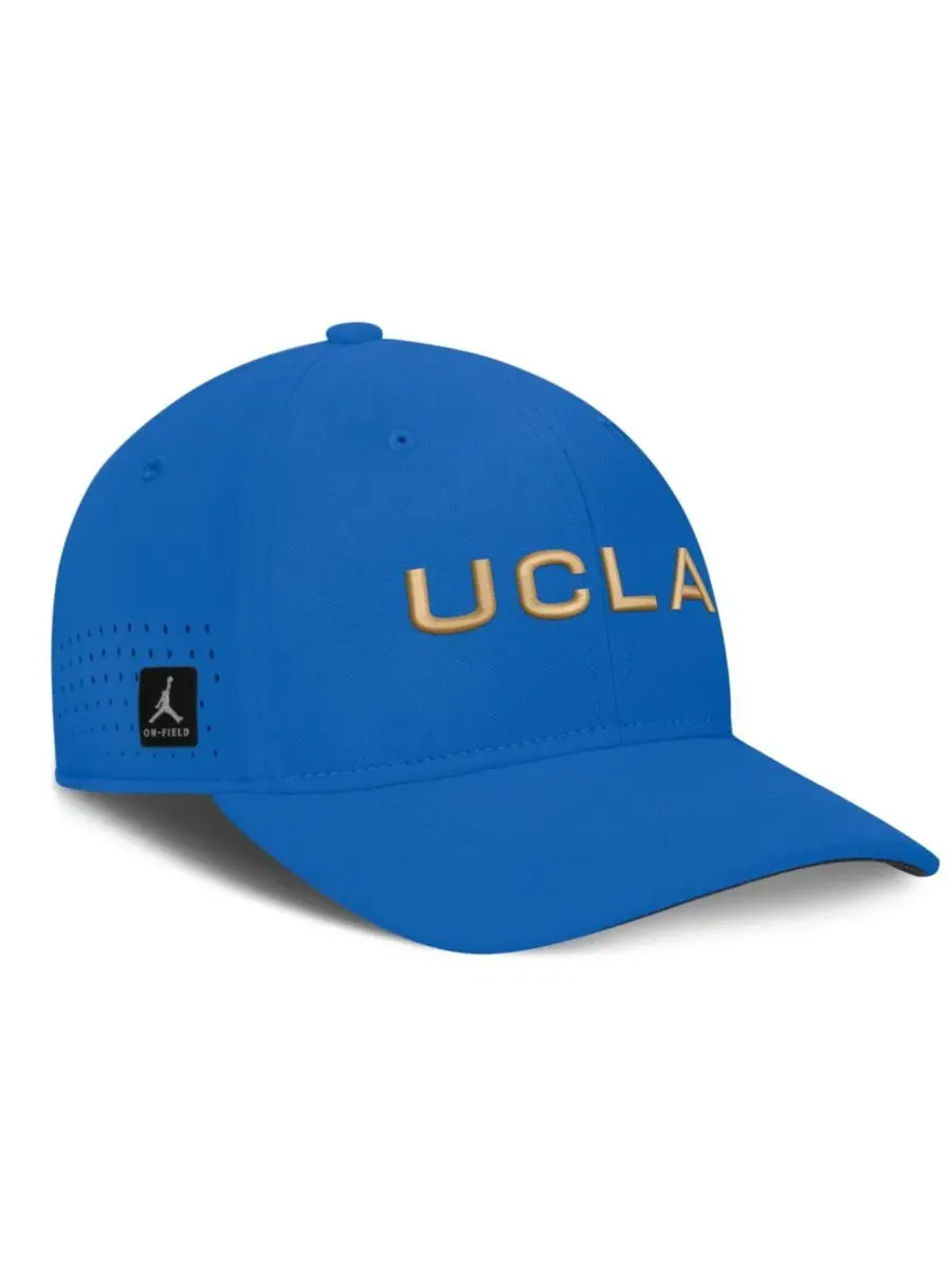 Бейсболка с вышивкой UCLA Bruins Jordan — изображение 4 из 5, синий