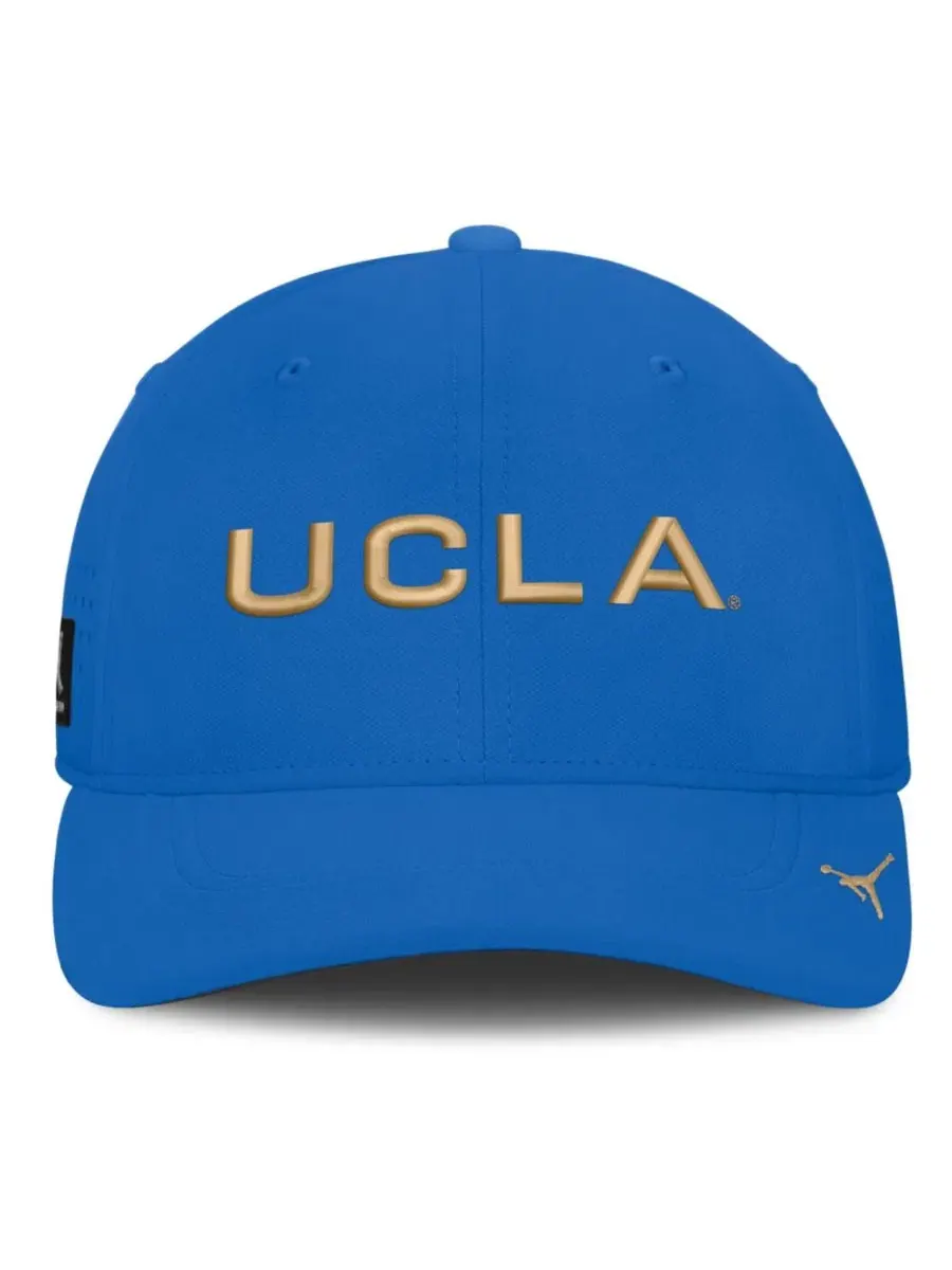 Бейсболка с вышивкой UCLA Bruins Jordan — изображение 5 из 5, синий