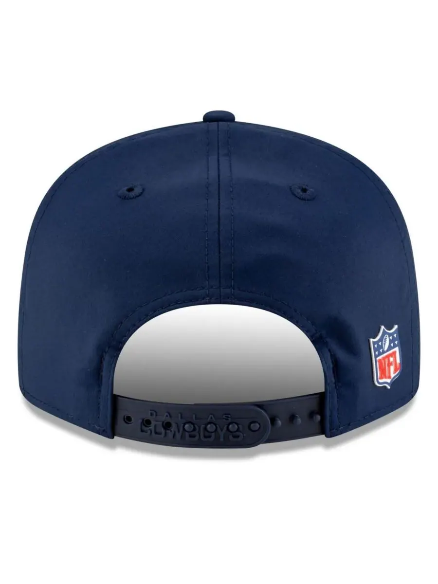 New Era Мужская темно-синяя бейсболка Dallas Cowboys 2025 Sideline Throwback Split Panel 9FIFTY — изображение 2 из 4