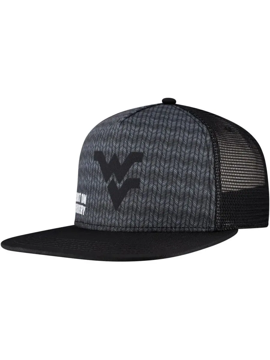 Legacy Athletic Мужская бейсболка West Virginia Mountaineers Built on Bravery Shadow Snapback — изображение 4 из 4
