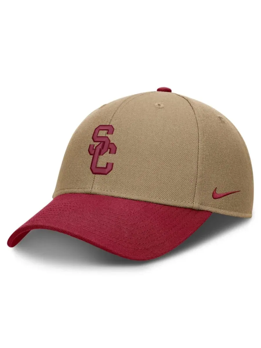 Кепка с козырьком USC Trojans Primetime Rise Dri-FIT Nike