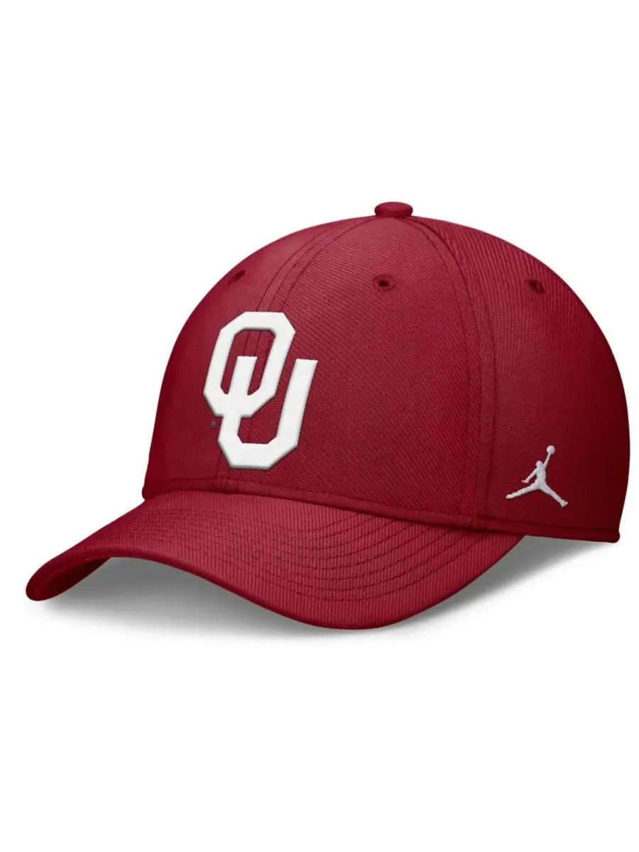 Кепка с вышивкой Oklahoma Sooners Rise Swoosh Dri-FIT Flex Jordan