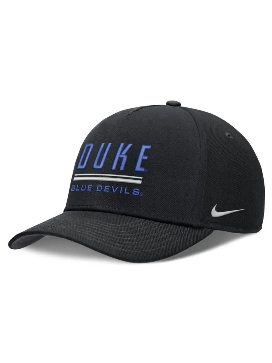 Бейсболка Nike Rise с вышивкой Duke Blue Devils