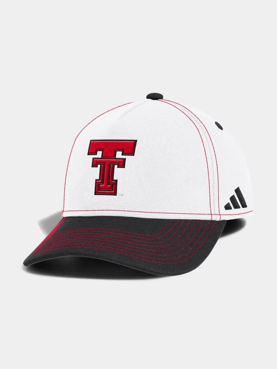 Кепка A-Frame с вышивкой Texas Tech Red Raiders adidas