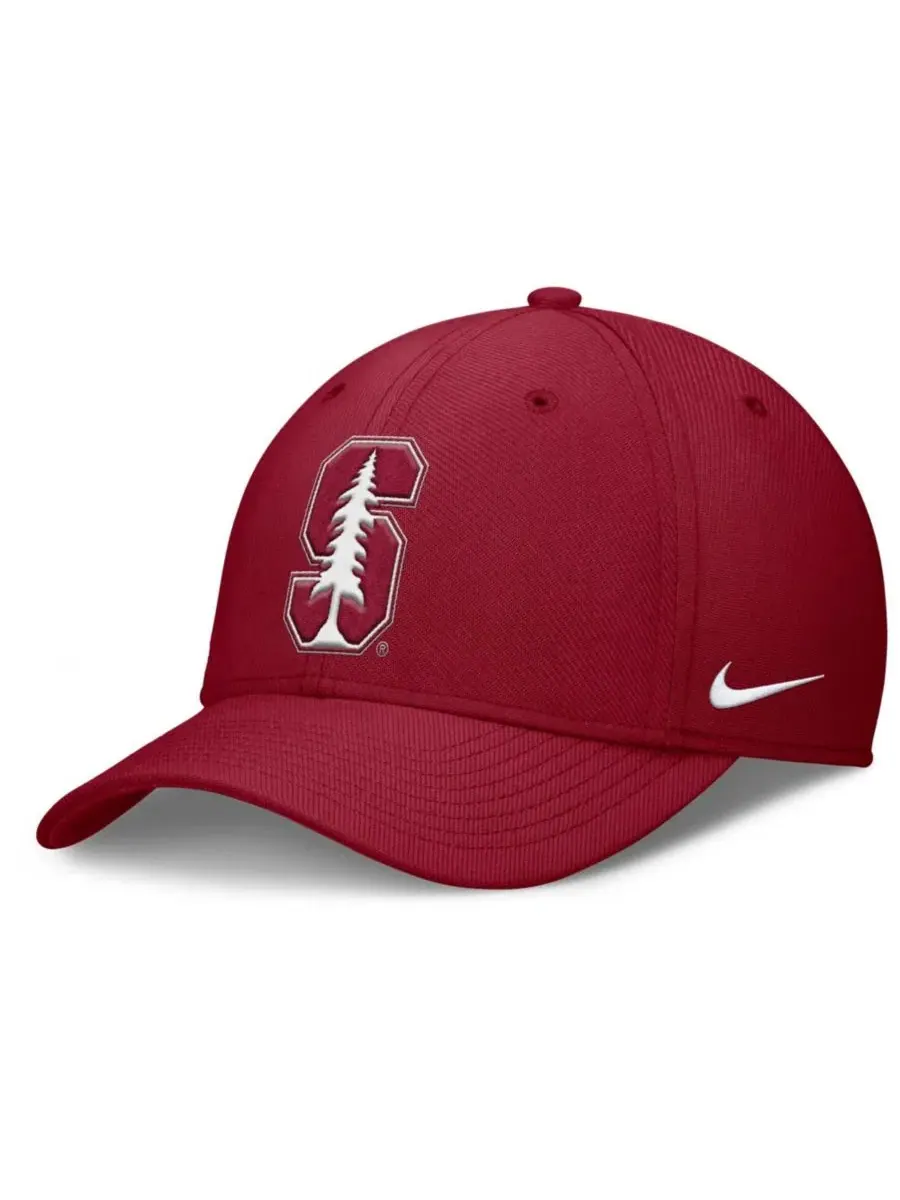 Бейсболка Nike Stanford Cardinal Rise SwooshFlex Dri-FIT
