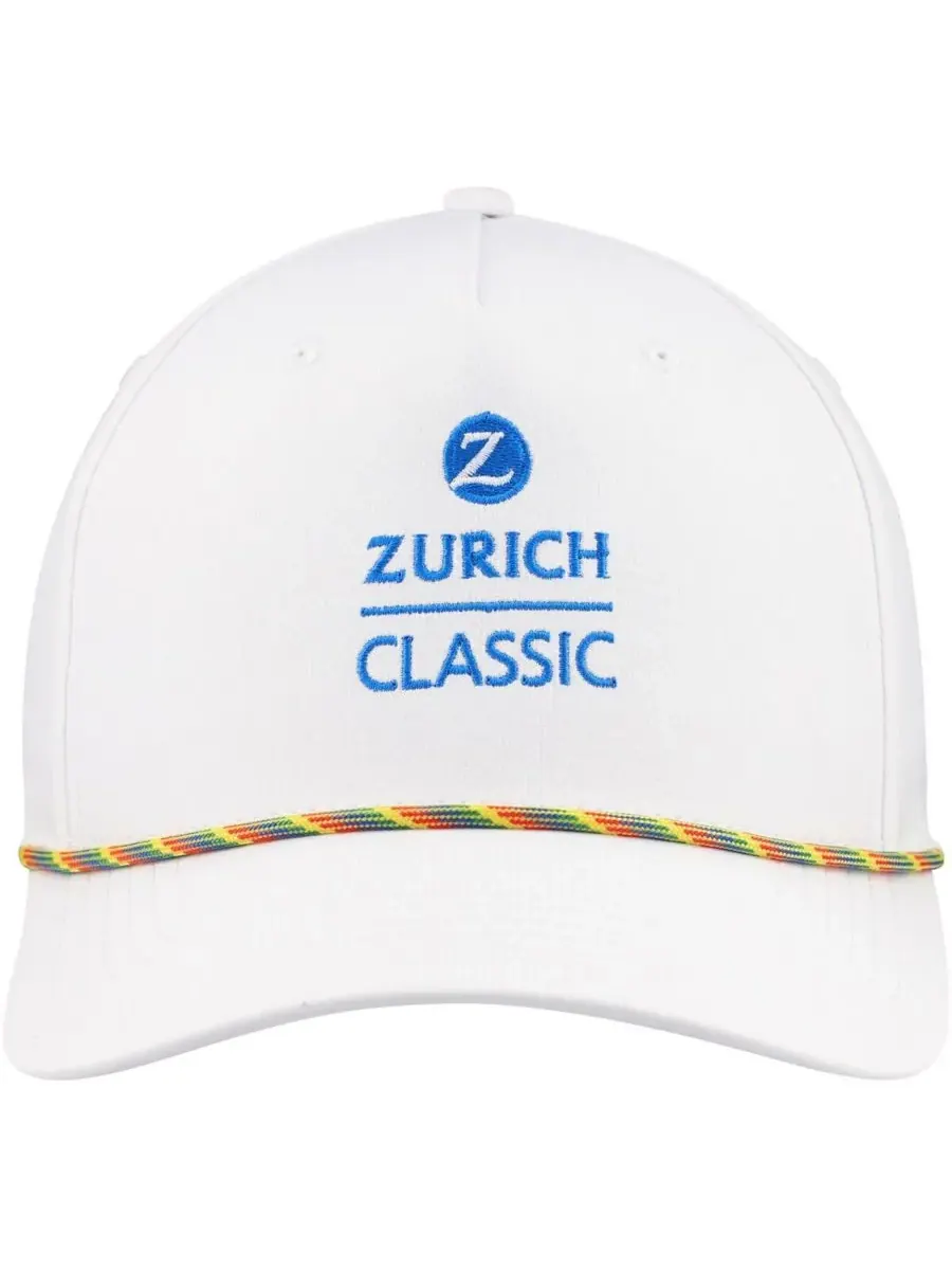 Ahead Мужская белая кепка Zurich Classic Alto Rope с регулируемой высотой — изображение 2 из 4, белый