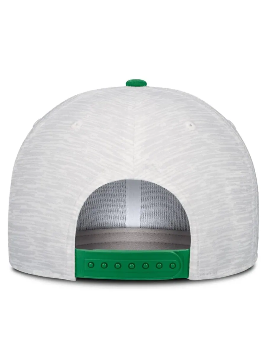 Кепка Nike Primetime Rise с вышивкой Oregon Ducks — изображение 4 из 4, белый зеленый
